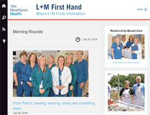 Tablet Screenshot of lmfirsthand.org